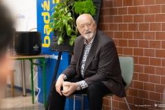 2025-10-29-WBiNŚ-kawka-z-prof. dr hab. inż. Michał Bołtryk-fot-Iryna-Mikhno-PB