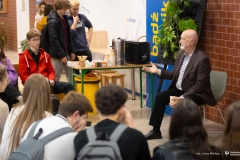 2025-10-29-WBiNŚ-kawka-z-prof. dr hab. inż. Michał Bołtryk-fot-Iryna-Mikhno-PB