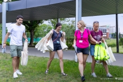 2025-07-03 Summer school GLOCAL VIPSKILLS outdoor game; photo by Iryna Mikhno BUT