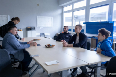 2026-02-25-Kawka-z-profesorem-WM-dr hab. inż-Dariusz-Perkowski-prof-PB-fot-Iryna-Mikhno-PB