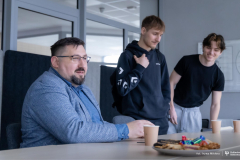 2026-02-25-Kawka-z-profesorem-WM-dr hab. inż-Dariusz-Perkowski-prof-PB-fot-Iryna-Mikhno-PB