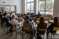 2026-03-12 Kawka z Profesorem na Wydziale Architektury PB fot. Aleksandra Kamińska PB