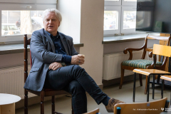 2026-03-12 Kawka z Profesorem na Wydziale Architektury PB fot. Aleksandra Kamińska PB