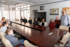 2026-06-16-delegacja-uczniów-z-Wurzburga-z-prorektor-Halickiej-fot-Iryna-Mikhno-PB