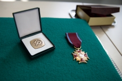 Uroczystość wręczenia odznaczeń państwowych pracownikom Politechniki Białostockiej 24.06.2021 r., fot. G. Kościuk