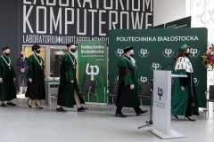 Uroczystość wręczenia odznaczeń państwowych pracownikom Politechniki Białostockiej 24.06.2021 r., fot. G. Kościuk