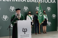 Uroczystość wręczenia odznaczeń państwowych pracownikom Politechniki Białostockiej 24.06.2021 r., fot. G. Kościuk