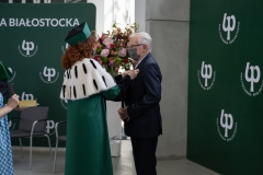 Uroczystość wręczenia odznaczeń państwowych pracownikom Politechniki Białostockiej 24.06.2021 r., fot. G. Kościuk