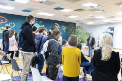 Rozstrzygnięcie konkursu It in English w Zespole Szkół Elektrycznych w Białymstoku dnia 25.11.2021; fot. Agnieszka Sakowicz-Stasiulewicz 1
