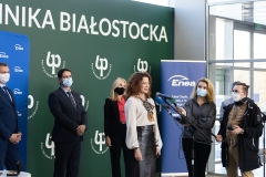 Podpisanie porozumienia o współpracy pomiędzy Politechniką Białostocką a Enea Ciepło; fot. Gabriela Kościuk