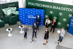 Podpisanie porozumienia o współpracy pomiędzy Politechniką Białostocką a Enea Ciepło; fot. Gabriela Kościuk