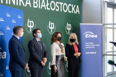 Podpisanie porozumienia o współpracy pomiędzy Politechniką Białostocką a Enea Ciepło; fot. Gabriela Kościuk