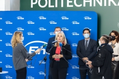 Podpisanie porozumienia o współpracy pomiędzy Politechniką Białostocką a Enea Ciepło; fot. Gabriela Kościuk