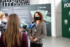 Konferencja z dnia 5.10.2021 pt.: Politechnika Białostocka rozpoczyna współpracę z czterema parkami narodowym; fot. Gabriela Kościuk