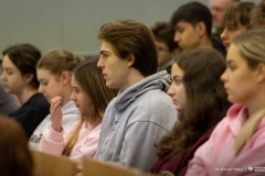 2025-11-21 Students of Bialystok University of Technology during the ACROSS Student's Fair Day meeting. Photo: Dariusz Piekut/BUT.