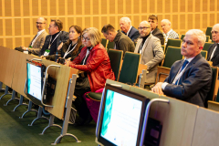 Dr hab. inż. Janusz Krentowski, prof. PB na konferencji Dzień wielkiej płyty, fot. Jakub Musiał