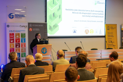 Dr hab. inż. Janusz Krentowski, prof. PB na konferencji Dzień wielkiej płyty, fot. Jakub Musiał