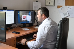 Prof. Marcin Kochanowicz - coauthor of patented glass to optical fibres, photo by Iryna Mikhno