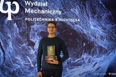 2023.12.11 Edgar Hyniewiecki - autor książek fantasy z wydziału mechanicznego fot.Dariusz Piekut PB