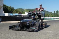 CMS 08 racing car from Bialystok University of Technology at Formula SAE Italy, photo by Cerber Motorsport