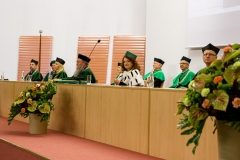 Inauguracja roku akademickiego 2020/2021 na Politechnice Białostockiej. Uroczystość 8 października 2020 r.