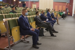 Inauguracja roku akademickiego 2020/2021 na Politechnice Białostockiej. Uroczystość 8 października 2020 r.