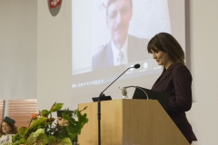 Inauguracja roku akademickiego 2020/2021 na Politechnice Białostockiej. Uroczystość 8 października 2020 r.