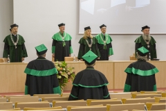 Inauguracja roku akademickiego 2020/2021 na Politechnice Białostockiej. Uroczystość 8 października 2020 r.