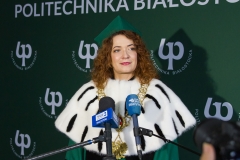 Inauguracja roku akademickiego 2020/2021 na Politechnice Białostockiej. Uroczystość 8 października 2020 r.