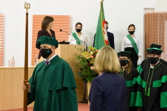 Inauguracja roku akademickiego 2020/2021 na Politechnice Białostockiej. Uroczystość 8 października 2020 r.