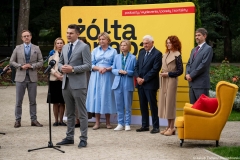 Kampania Żółta Kanapa 2025, fot.  Jakub Tomasz Gwiazdowski UM Białystok