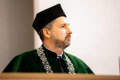 Inauguracja roku akademickiego 2020/2021 na Politechnice Białostockiej. Uroczystość 8 października 2020 r. Fot. M. Obrycki