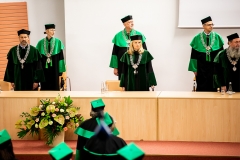 Inauguracja roku akademickiego 2020/2021 na Politechnice Białostockiej. Uroczystość 8 października 2020 r. Fot. M. Obrycki