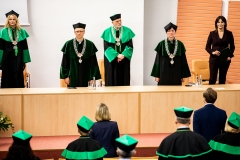 Inauguracja roku akademickiego 2020/2021 na Politechnice Białostockiej. Uroczystość 8 października 2020 r. Fot. M. Obrycki