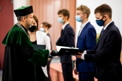 Inauguracja roku akademickiego 2020/2021 na Politechnice Białostockiej. Uroczystość 8 października 2020 r. Fot. M. Obrycki