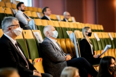 Inauguracja roku akademickiego 2020/2021 na Politechnice Białostockiej. Uroczystość 8 października 2020 r. Fot. M. Obrycki