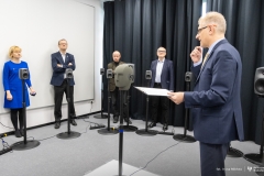 Laboratorium Dźwięku Przestrzennego Wydziału Informatyki, fot. Iryna Mikhno