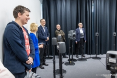 Laboratorium Dźwięku Przestrzennego Wydziału Informatyki, fot. Iryna Mikhno