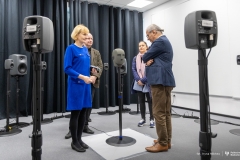 Laboratorium Dźwięku Przestrzennego Wydziału Informatyki, fot. Iryna Mikhno