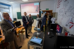 2025-05-20-Otwarcie-Laboratorium-Przemysłowej-Autonomizacji-i-Cyfrowej-Produkcyjna-WE-fot-Dariusz-Piekut-PB