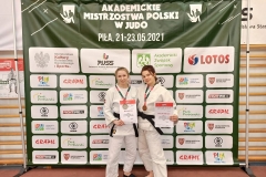 Medalistki AZS PB na AMP w judo, 2021