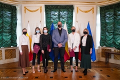 Ambasadorzy Sportu Białostockiego: Marlena Gola, Patrycja Maliszewska, Wojciech Nowicki, Natalia Maliszewska