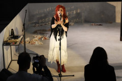 Matka Courage i jej dzieci - próba medialna, fot.. Teatr Dramatyczny im Al Węgierki