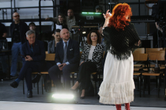 Matka Courage i jej dzieci - próba medialna, fot.. Teatr Dramatyczny im Al Węgierki