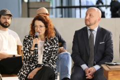 Matka Courage i jej dzieci - próba medialna, fot.. Teatr Dramatyczny im Al Węgierki