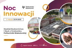 Noc Innowacji, Wydział Budownictwa i Nauk o Środowisku
