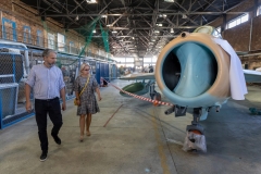 LIM-5 painted at Bialystok University of Technology will go to the Army Museum in Bialystok, photo by Agnieszka Sakowicz-Stasiulewicz