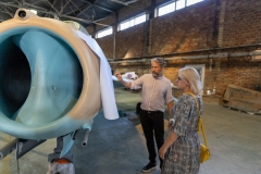 LIM-5 painted at Bialystok University of Technology will go to the Army Museum in Bialystok, photo by Agnieszka Sakowicz-Stasiulewicz