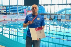 AZS Politechniki Białostockiej na Akademickich Mistrzostwach Polski w Pływaniu 2023, fot. archiwum prywatne