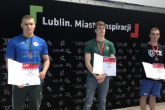 AZS Politechniki Białostockiej na Akademickich Mistrzostwach Polski w Pływaniu 2023, fot. archiwum prywatne